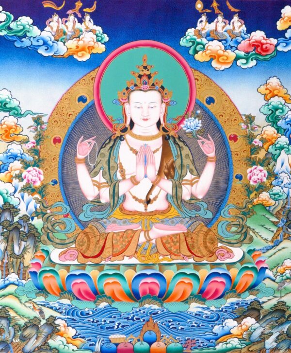 Buddha of Compassion. Compassion for self and others