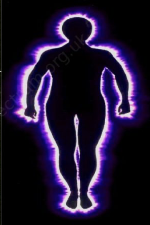 Kirlian Photograph of Man